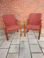 Twee vintage fauteuis., Ophalen, Minder dan 50 cm, Gebruikt, Minder dan 75 cm