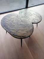 Bijzettafel set, Huis en Inrichting, Gebruikt, 55 tot 75 cm, Ovaal, Ophalen