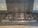 Inbouw gaskookplaat 5 pits - 86x50 cm, Witgoed en Apparatuur, Kookplaten, Ophalen, Gebruikt, Inbouw, Gas