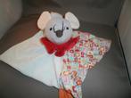 sterntaler muis doek knuffel rammel in hoofd grijs oranje, Ophalen of Verzenden, Zo goed als nieuw, Overige typen