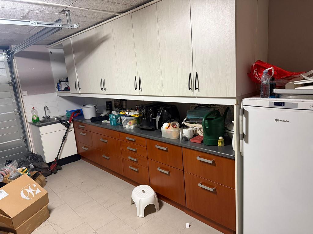 Complete Keuken, Huis en Inrichting, Keuken | Complete keukens, Gebruikt, Enkelwandige keuken, Bruin, Kunststof, Ophalen
