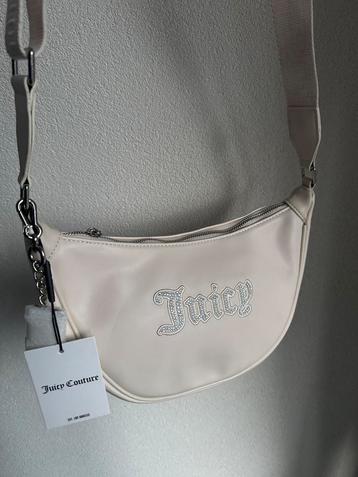 Juicy Couture Y2K beige schoudertas met steentjes beschikbaar voor biedingen