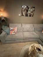 Mooie Hoekbank ribstof  - Comfortabel en Stijlvol!, Huis en Inrichting, 100 tot 125 cm, Hoekbank, 300 cm of meer, Ophalen of Verzenden