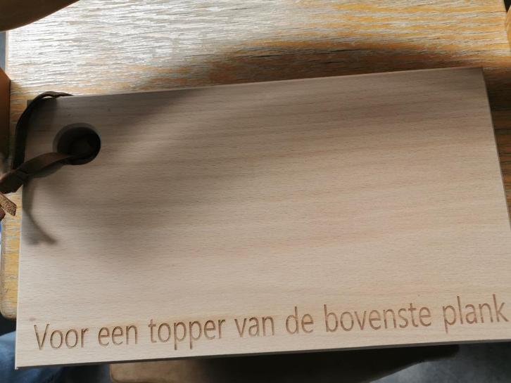 Snijplank, broodplank houten nieuw, Huis en Inrichting, Keuken | Keukenbenodigdheden, Nieuw, Ophalen