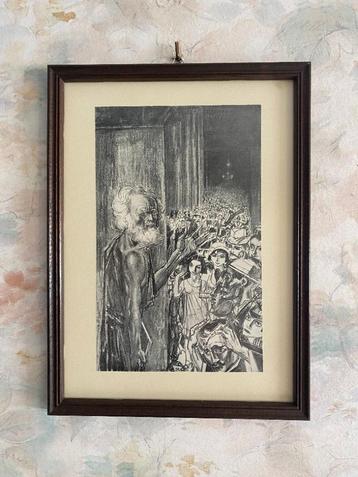 Oude   Prent   van   Jan   Toorop   .  1927 beschikbaar voor biedingen