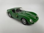 model Ferrari 250 GTO 1962, groen / verde, 1/24, Bburago, Hobby en Vrije tijd, Modelauto's | 1:24, Ophalen of Verzenden, Gebruikt