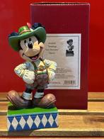 Disney Traditions showcase Jim Shore Mickey, Ophalen of Verzenden, Mickey Mouse, Zo goed als nieuw, Beeldje of Figuurtje