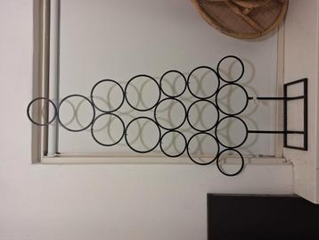 Mica metalen kerstbal standaard 120cm hoog zwart beschikbaar voor biedingen