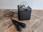 Karaoke Set met Disco Licht, Ophalen, Zo goed als nieuw, Complete set