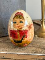Russian doll matroesjka  vintage woonaccessoire, Antiek en Kunst, Kunst | Beelden en Houtsnijwerken, Ophalen of Verzenden