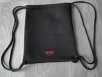 LEUKE ZWARTE "HUGO BOSS" TAS met TREKKOORD, Overige merken, 25 tot 40 cm, Nieuw, Ophalen of Verzenden