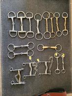 Verschillende bitten, watertrens, bustrens, d-trens, stang, Dieren en Toebehoren, Paarden en Pony's | Hoofdstellen en Tuigage