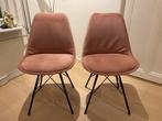 Roze kuipstoelen Kick 2 stuks, Huis en Inrichting, Stoelen, Ophalen, Twee, Overige kleuren, Stof