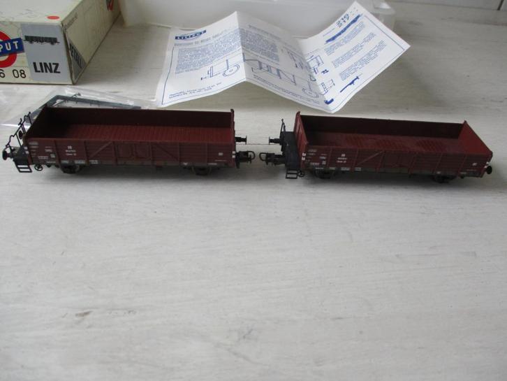 Liliput Bakwagen Linz + Metall Fahrwerk + verende Buffers, Hobby en Vrije tijd, Modeltreinen | H0, Nieuw, Wagon, Gelijkstroom