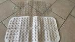 Anti slip mat, badmat plastic met zuignapjes, Ophalen of Verzenden, Gebruikt, Wit