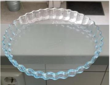 taartvorm glas  beschikbaar voor biedingen