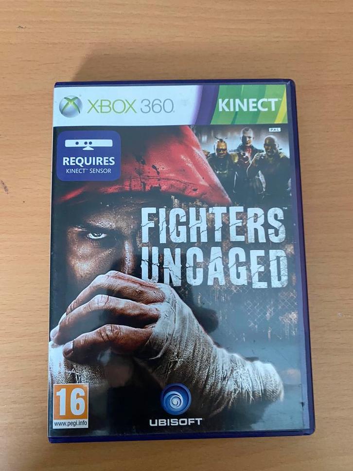 Fighters uncaged, Spelcomputers en Games, Games | Xbox 360, Zo goed als nieuw, Vechten, 1 speler, Vanaf 16 jaar, Ophalen of Verzenden