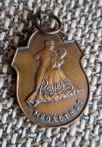 Medaillon voor MEDALTEST afdansen   (zo goed als nieuw), Verzamelen, Speldjes, Pins en Buttons, Ophalen of Verzenden, Zo goed als nieuw