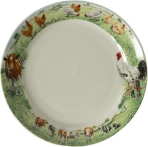 Gebaksborden Koe - Kip Wiebe van der Zee servies, Huis en Inrichting, Keuken | Servies, Nieuw, Overige typen, Overige stijlen