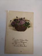 SCHAAL MET BLAUWE VIOOLTJES, Ophalen of Verzenden, Voor 1920, Voertuig