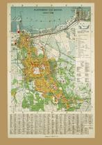 Antieke landkaart van Batavia uit 1947 (reproductie), Boeken, Atlassen en Landkaarten, Nederland, Ophalen of Verzenden, Landkaart