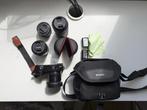 Sony A6000 + 4 lenzen, Compact, Ophalen of Verzenden, Zo goed als nieuw, Sony