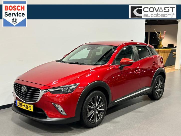 Mazda CX-3 2.0 SkyActiv-G 120 GT-M LED|Bose|Adapt.Cruise|Led, Auto's, Mazda, Bedrijf, Te koop, CX-3, ABS, Achteruitrijcamera, Adaptive Cruise Control
