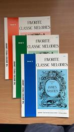 Bastien piano library favorite classic melodies 2-3-4, Ophalen of Verzenden, Zo goed als nieuw, Les of Cursus, Piano