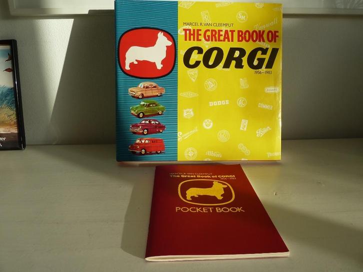 THE GREAT BOOK OF CORGI 1956-1983   ( 511 blz.), Hobby en Vrije tijd, Modelauto's | 1:43, Nieuw, Auto, Corgi, Ophalen of Verzenden