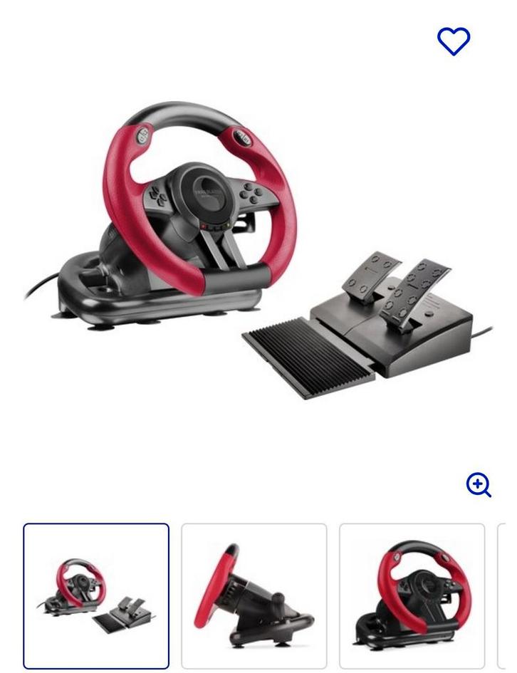 *SPEEDLINK* TRAILBLAZER RACE STUUR + PEDALEN VOOR PS/XBOX/PC, Spelcomputers en Games, Spelcomputers | Sony PlayStation Consoles | Accessoires