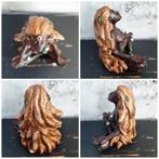 Epoxy Beeldje - bosnimf - elfje - Handbeschilderd, Ophalen of Verzenden