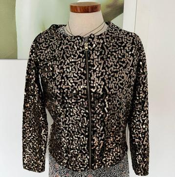 Jasje Glitter Zwart m gouden pailletten, Vero Moda. mt M beschikbaar voor biedingen