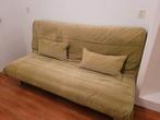 Gratis ophalen Tweepersoons slaapbank Ikea 140x200, Huis en Inrichting, Slaapkamer | Slaapbanken, Ophalen, Gebruikt, Groen, Tweepersoons