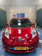Nissan Leaf Electric 30kW 2016 Rood, Auto's, Nissan, Origineel Nederlands, Te koop, Alcantara, 5 stoelen