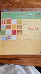 Scrapbookpakket compleet pets, Ophalen of Verzenden, Nieuw, Overige merken