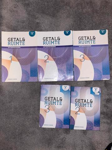 Getal & Ruimte HAVO A - Uitwerkingen en lesboeken beschikbaar voor biedingen