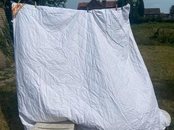 Katoenen zomerdekbed 220x240, lekker koel. beschikbaar voor biedingen