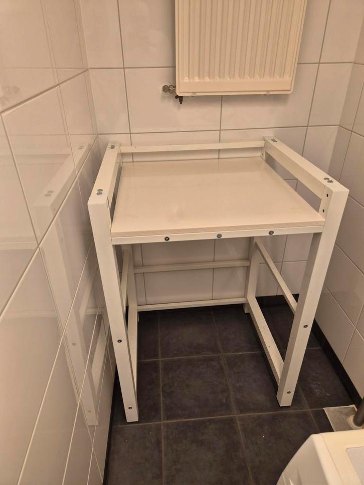 Wasmachine/Droger Rek met Plank, Huis en Inrichting, Woonaccessoires | Kapstokken, Gebruikt, Overige typen, Minder dan 100 cm