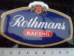 sticker logo rothmans racing, Verzamelen, Merk, Zo goed als nieuw, Verzenden