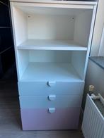 Smastad (boeken-)kast wit bleekroze 60x57x123 cm Ikea, 50 tot 70 cm, Kast, 105 cm of meer, Gebruikt