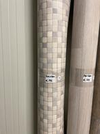 Blauwe Tegeltjes Vinyl Restpartij |3,25x4,00mtr, Huis en Inrichting, Stoffering | Vloerbedekking, Ophalen, Nieuw, Nvt, Vinyl