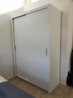 Witte kledingkast Amsterdam 180 cm breed, Incl. inhoud NIEUW, Kast, 50 tot 70 cm, Nieuw, 105 cm of meer