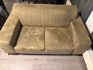 Tweezitsbank - Donkergroen, Waterafstotend, Goede Staat beschikbaar voor biedingen