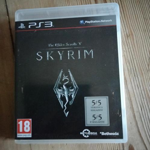 The Elder Scrolls V: Skyrim, Spelcomputers en Games, Games | Sony PlayStation 3, Zo goed als nieuw, Role Playing Game (Rpg), 1 speler