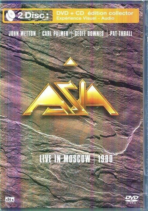 DVD van Asia - Live in Moscow 1990, Cd's en Dvd's, Dvd's | Muziek en Concerten, Nieuw in verpakking, Muziek en Concerten, Alle leeftijden