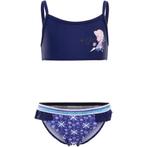 Disney Frozen Bikini Donker Blauw - Mt 104 - 110 - 116 - 128, Kinderen en Baby's, Kinderkleding | Kinder-zwemkleding, Nieuw, Meisje