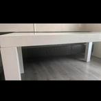 Goossens Zenn eettafel - 180x100 - Hoogglans wit, Kunststof, Gebruikt, 150 tot 200 cm, Rechthoekig