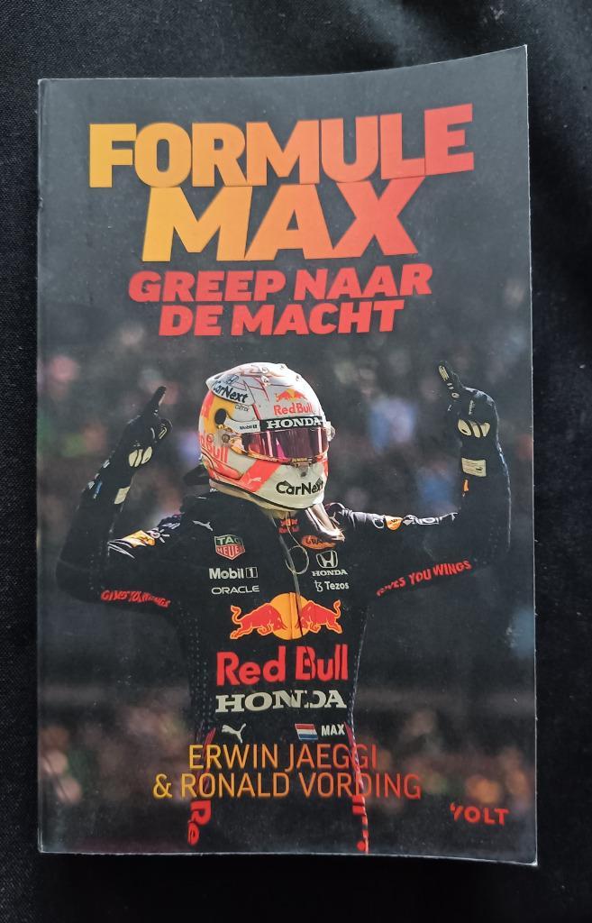 Boek Formule Max - Greep naar de macht, Verzamelen, Automerken, Motoren en Formule 1, Zo goed als nieuw, Formule 1, Ophalen of Verzenden