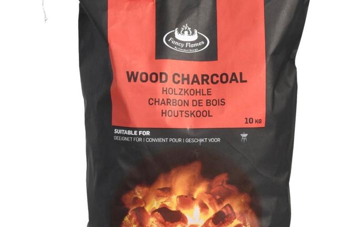 Fancy Flames Houtskool 10kg 2 zakken, Tuin en Terras, Barbecue-accessoires, Nieuw, Ophalen