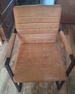 4 Eetkamerstoelen: 2 Bruin & 2 Groen, Huis en Inrichting, Stoelen, Gebruikt, Bruin, Ophalen of Verzenden, Metaal